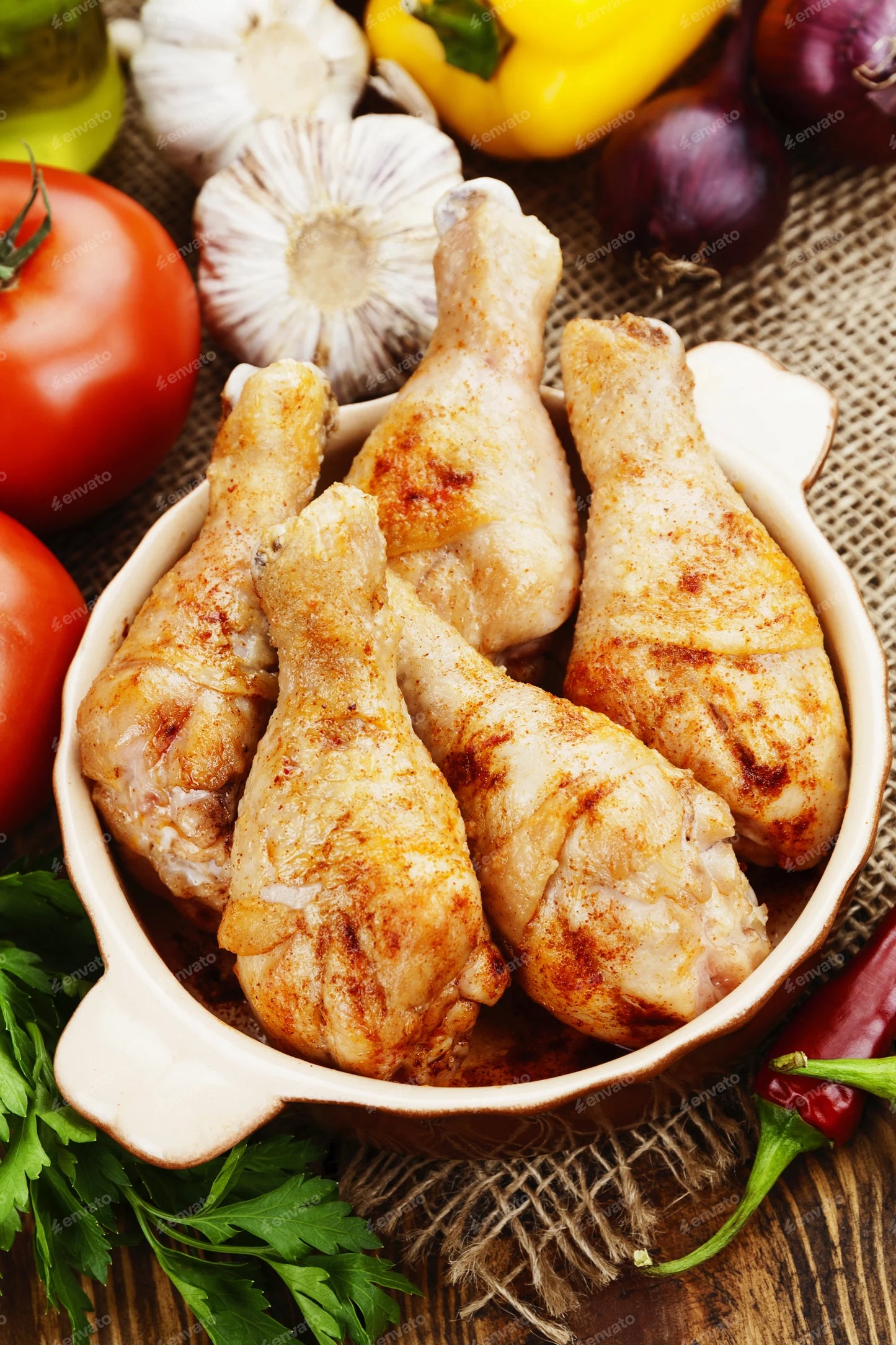 Chicken Drumsticks Skin ON 4/pkg